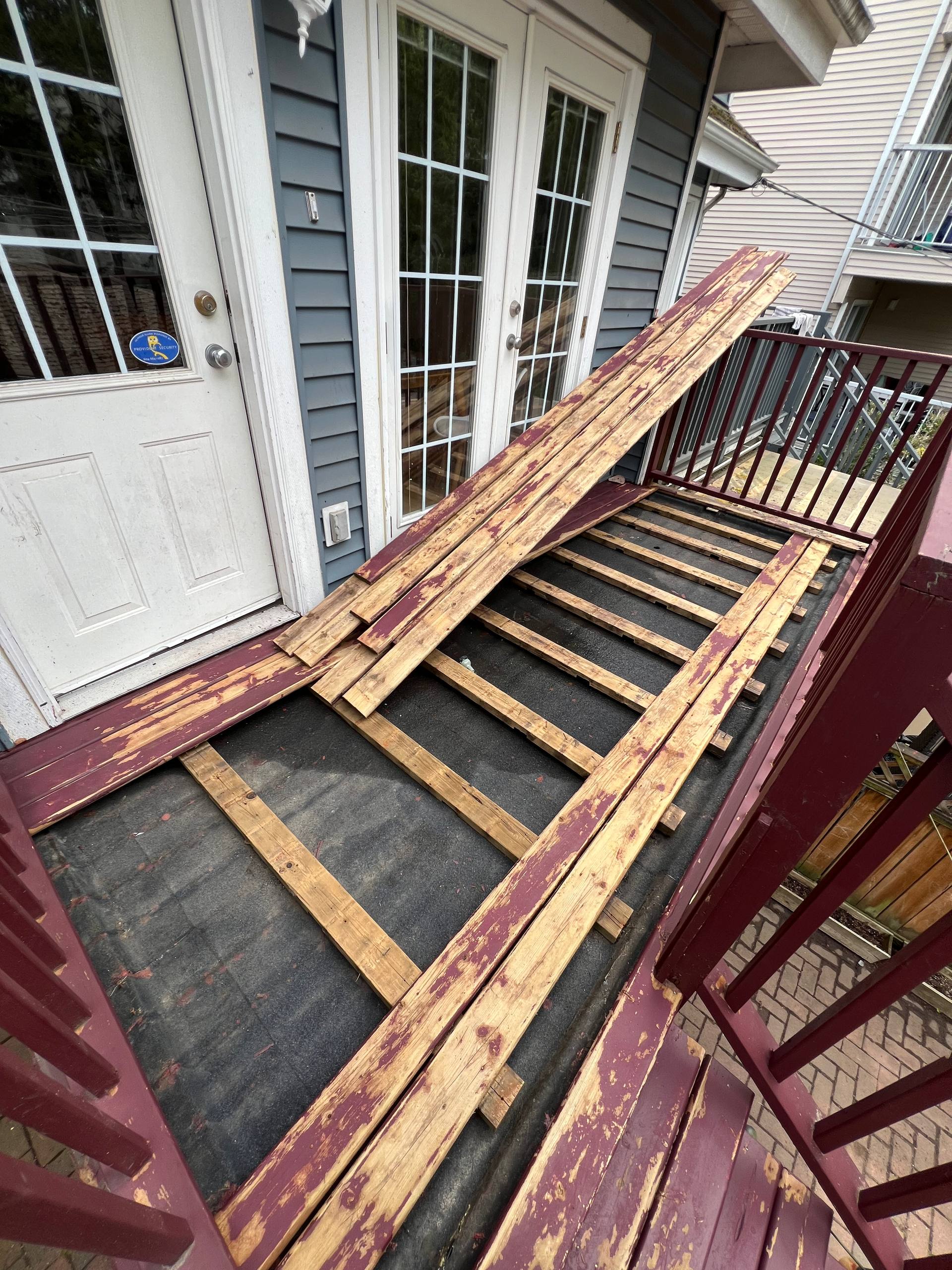 Stair refresh, before