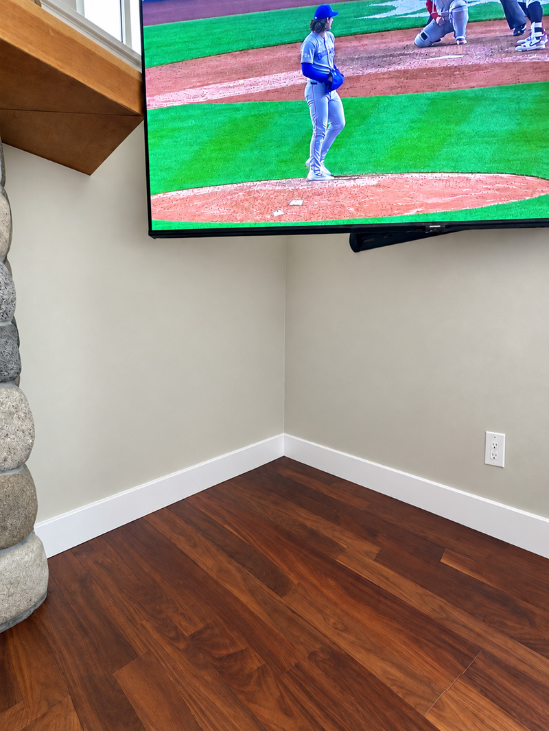 Wall repair, after
