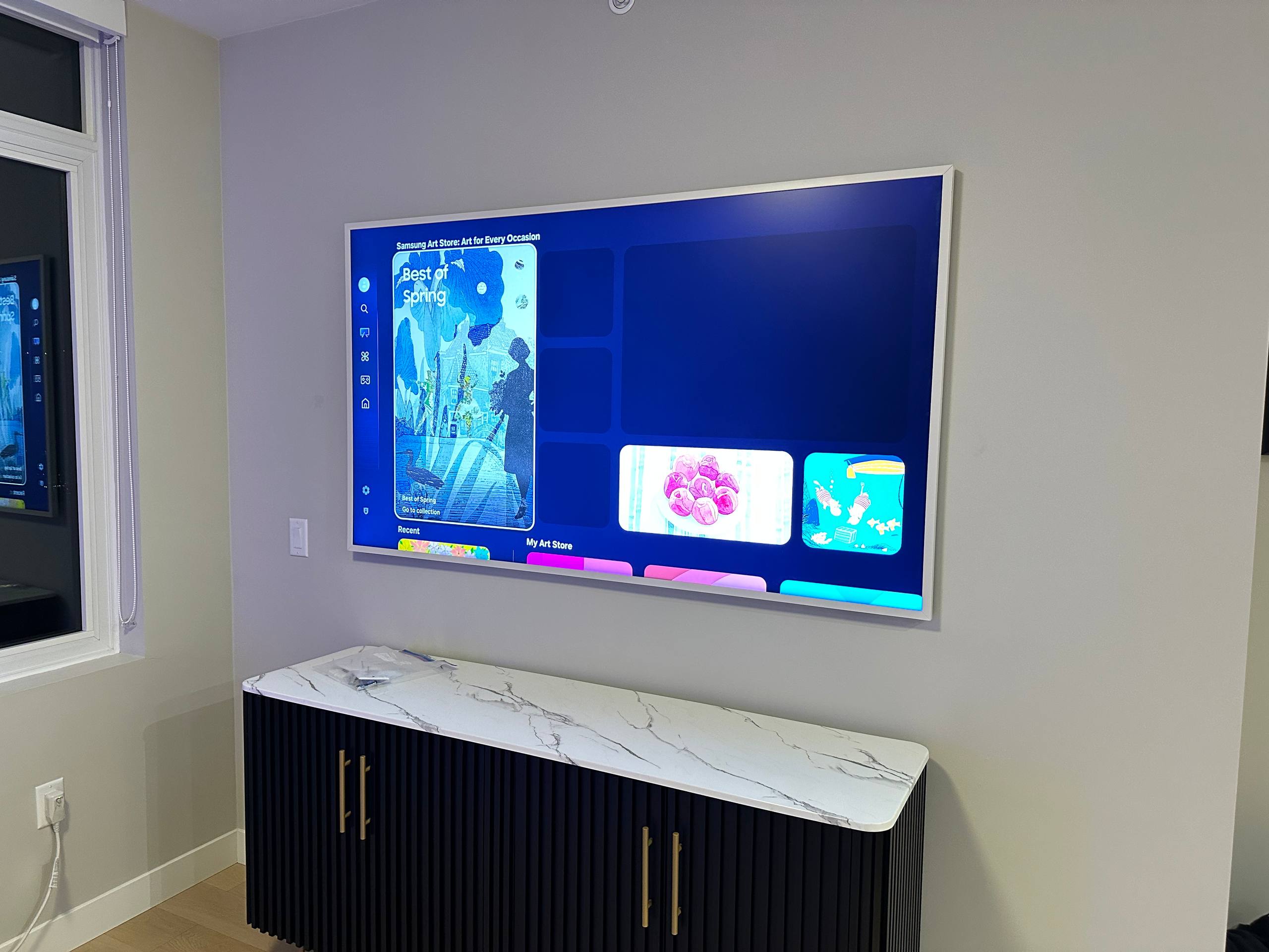 Taskio TV mounting project photo 4