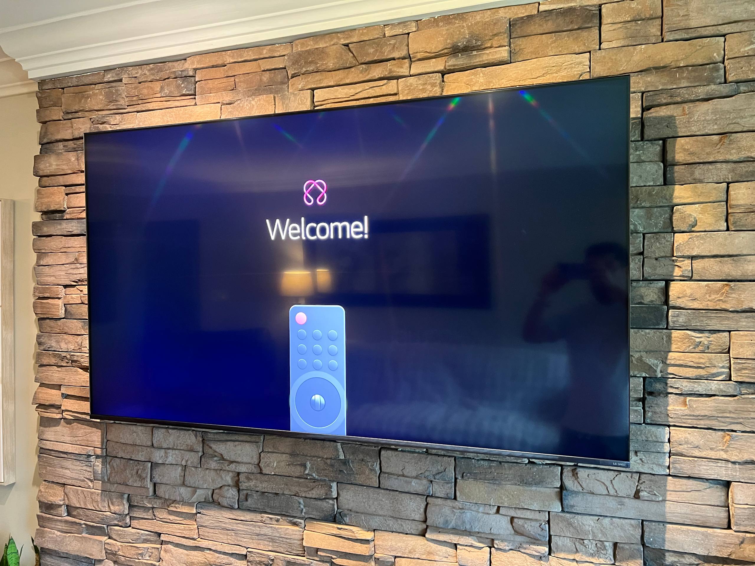 Taskio TV mounting project photo 6