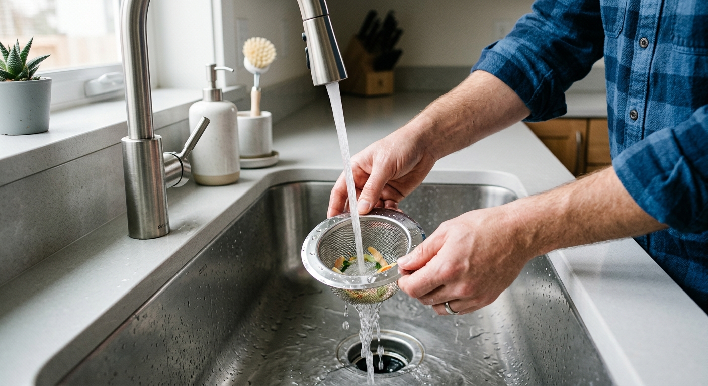 Kitchen Sink Clog: Safe Steps Before Calling for Drain Help