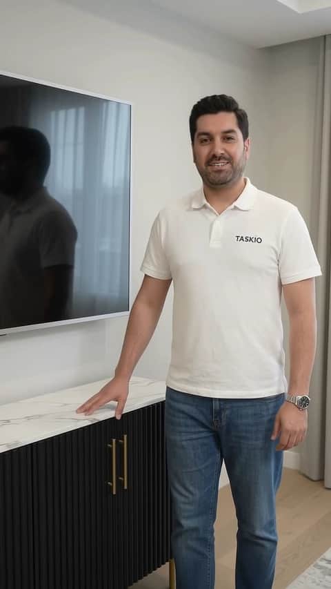 Taskio TV wall mounting installation preview